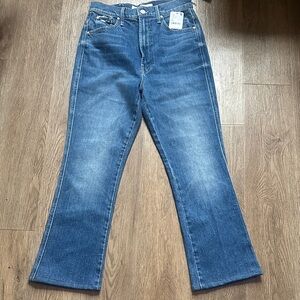 MOTHER Flare Jeans in Classic Blue